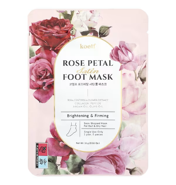 ROSE PETAL SATIN FOOT MASK(16g)